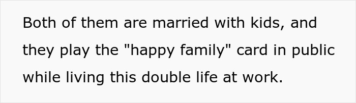 Person Disappointed In Boss They Looked Up To After They Start Affair With Employee