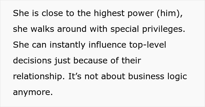 Person Disappointed In Boss They Looked Up To After They Start Affair With Employee