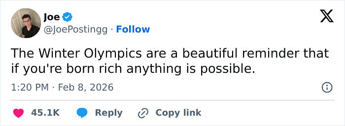 55 Of The Most Savage And Funny Tweets About The 2026 Winter Olympics