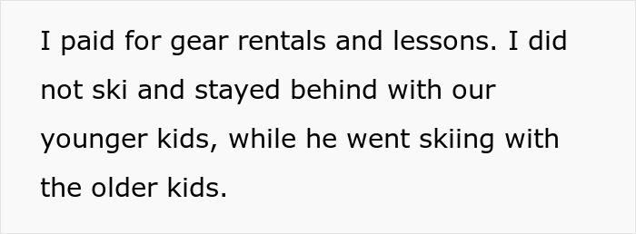 Woman Panics After Partner Who Makes 5x Her Salary Leaves Her Son Without A Ski Pass Woman Panics After Partner Who Makes 5x Her Salary Leaves Her Son Without A Ski Pass