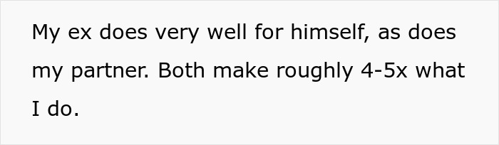 Woman Panics After Partner Who Makes 5x Her Salary Leaves Her Son Without A Ski Pass Woman Panics After Partner Who Makes 5x Her Salary Leaves Her Son Without A Ski Pass