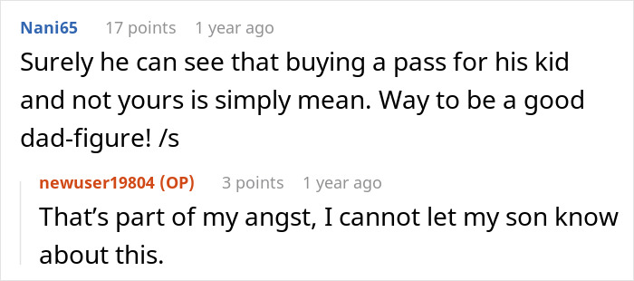 Woman Panics After Partner Who Makes 5x Her Salary Leaves Her Son Without A Ski Pass Woman Panics After Partner Who Makes 5x Her Salary Leaves Her Son Without A Ski Pass