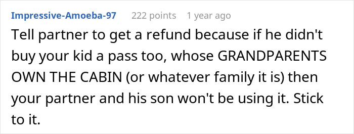 Woman Panics After Partner Who Makes 5x Her Salary Leaves Her Son Without A Ski Pass Woman Panics After Partner Who Makes 5x Her Salary Leaves Her Son Without A Ski Pass