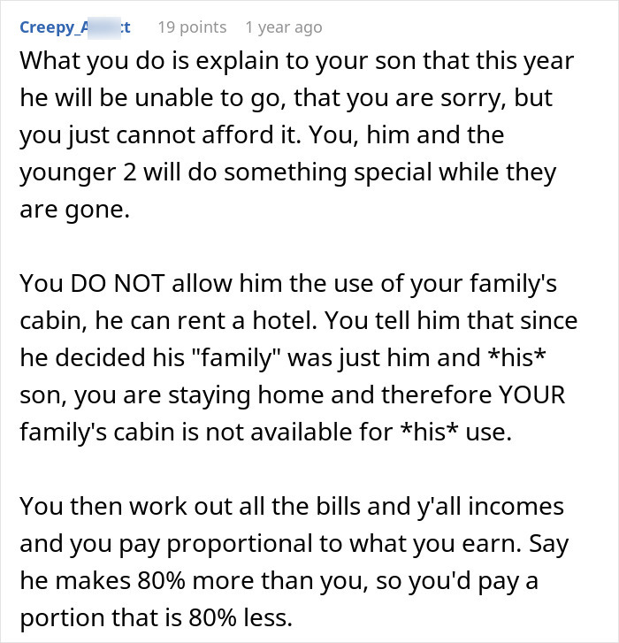 Woman Panics After Partner Who Makes 5x Her Salary Leaves Her Son Without A Ski Pass Woman Panics After Partner Who Makes 5x Her Salary Leaves Her Son Without A Ski Pass