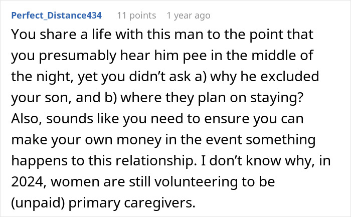 Woman Panics After Partner Who Makes 5x Her Salary Leaves Her Son Without A Ski Pass Woman Panics After Partner Who Makes 5x Her Salary Leaves Her Son Without A Ski Pass