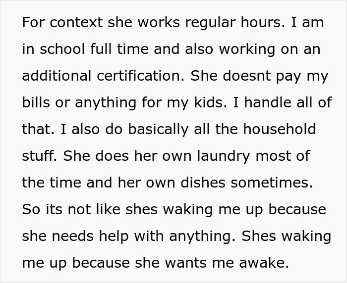 Woman Keeps Waking Up BF As Soon As She Wakes Up Because That’s What “Normal” Couples Do Woman Keeps Waking Up BF As Soon As She Wakes Up Because That’s What “Normal” Couples Do