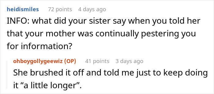 Woman Can’t Keep Her Sister’s Secret Anymore, Breaks Down After Mom Asks Her Directly Woman Can’t Keep Her Sister’s Secret Anymore, Breaks Down After Mom Asks Her Directly