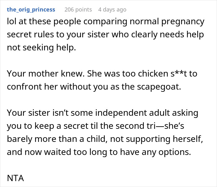 Woman Can’t Keep Her Sister’s Secret Anymore, Breaks Down After Mom Asks Her Directly Woman Can’t Keep Her Sister’s Secret Anymore, Breaks Down After Mom Asks Her Directly