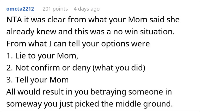 Woman Can’t Keep Her Sister’s Secret Anymore, Breaks Down After Mom Asks Her Directly Woman Can’t Keep Her Sister’s Secret Anymore, Breaks Down After Mom Asks Her Directly
