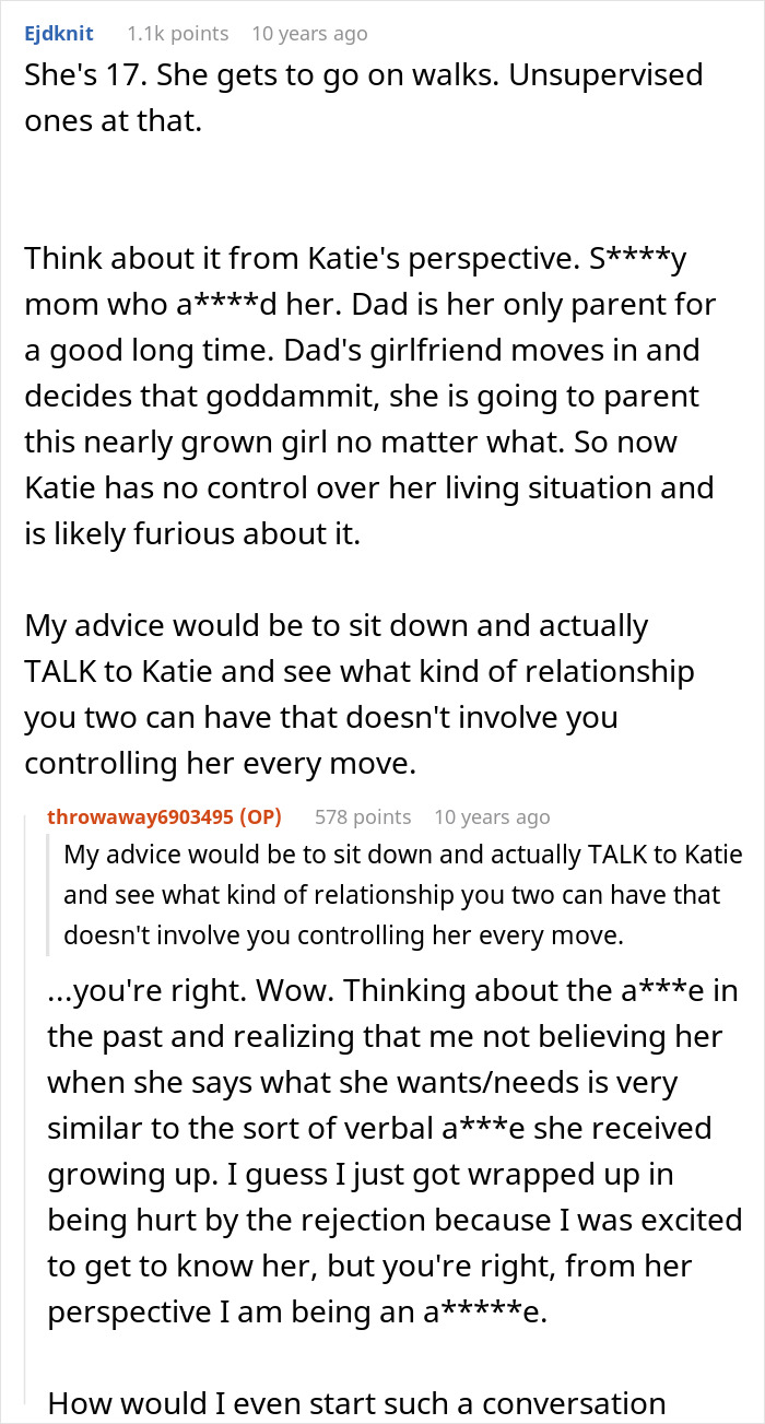 Woman Bashed Online For Turning Into Evil Stepmother For Shy And Introverted 17YO Woman Bashed Online For Turning Into Evil Stepmother For Shy And Introverted 17YO