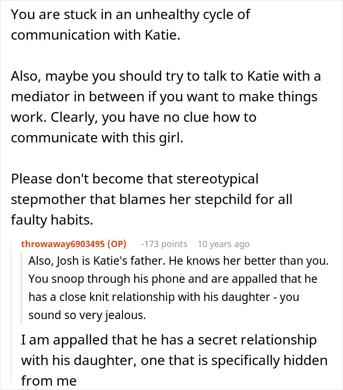 Woman Bashed Online For Turning Into Evil Stepmother For Shy And Introverted 17YO Woman Bashed Online For Turning Into Evil Stepmother For Shy And Introverted 17YO