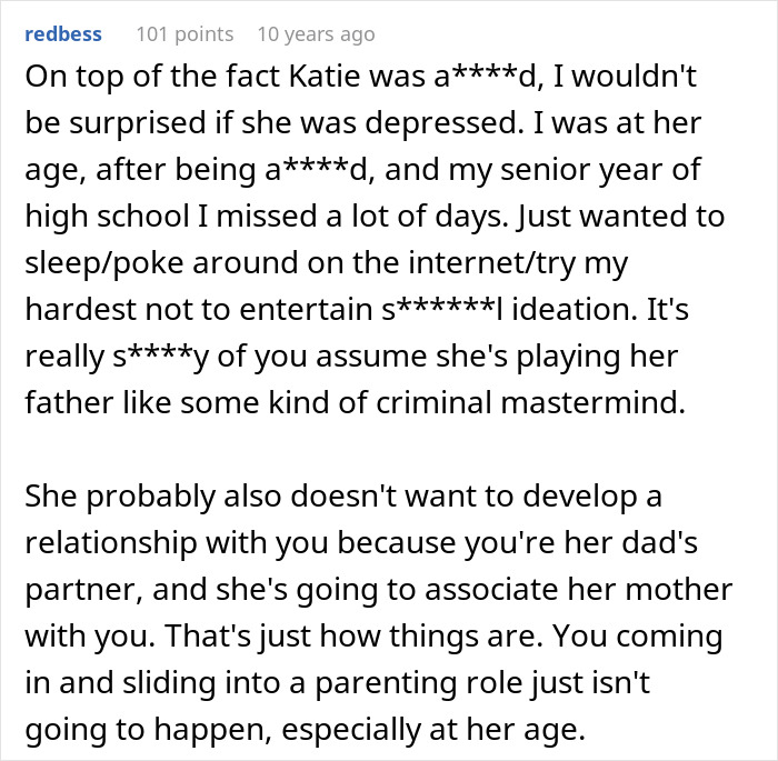 Woman Bashed Online For Turning Into Evil Stepmother For Shy And Introverted 17YO Woman Bashed Online For Turning Into Evil Stepmother For Shy And Introverted 17YO