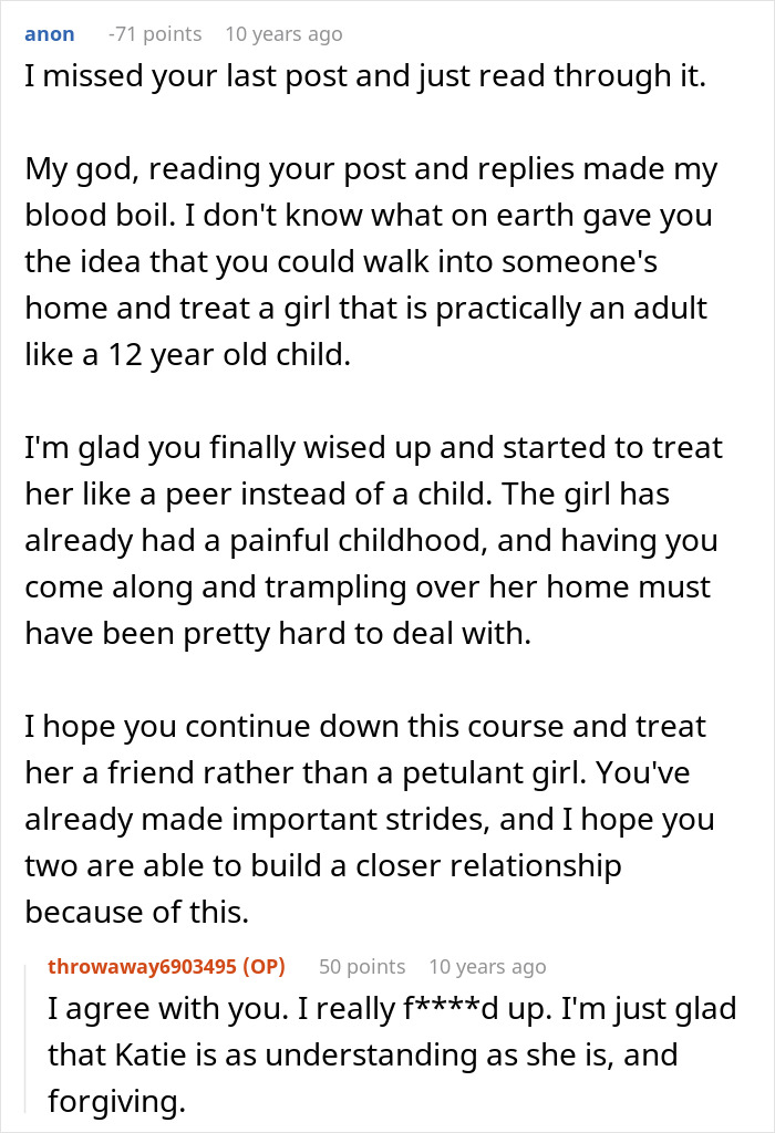 Woman Bashed Online For Turning Into Evil Stepmother For Shy And Introverted 17YO Woman Bashed Online For Turning Into Evil Stepmother For Shy And Introverted 17YO