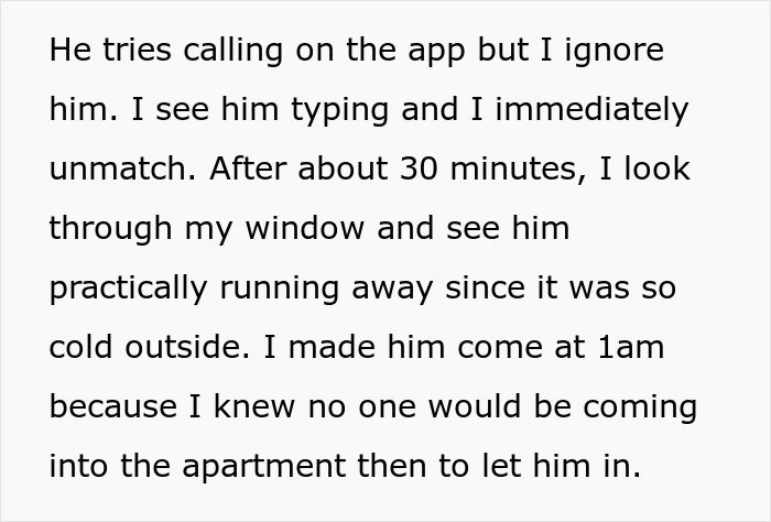 Sly Ghoster Tries To Redeem Himself For A Week, Woman Plays Him By Leaving Him Out In Snow