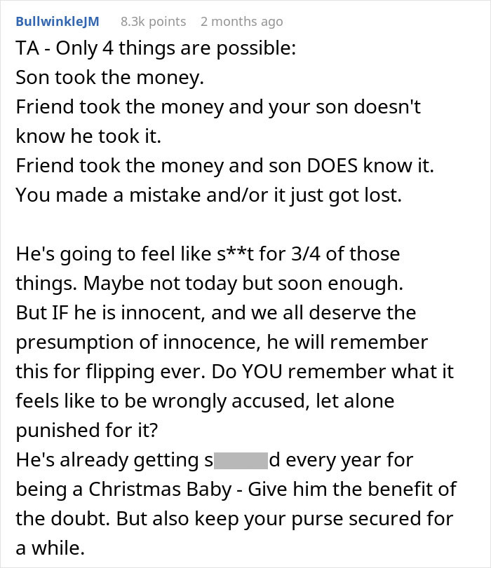 &ldquo;I Don’t Believe Him&rdquo;: Mom Cancels Son’s Birthday Party After Money Vanishes From Her Wallet