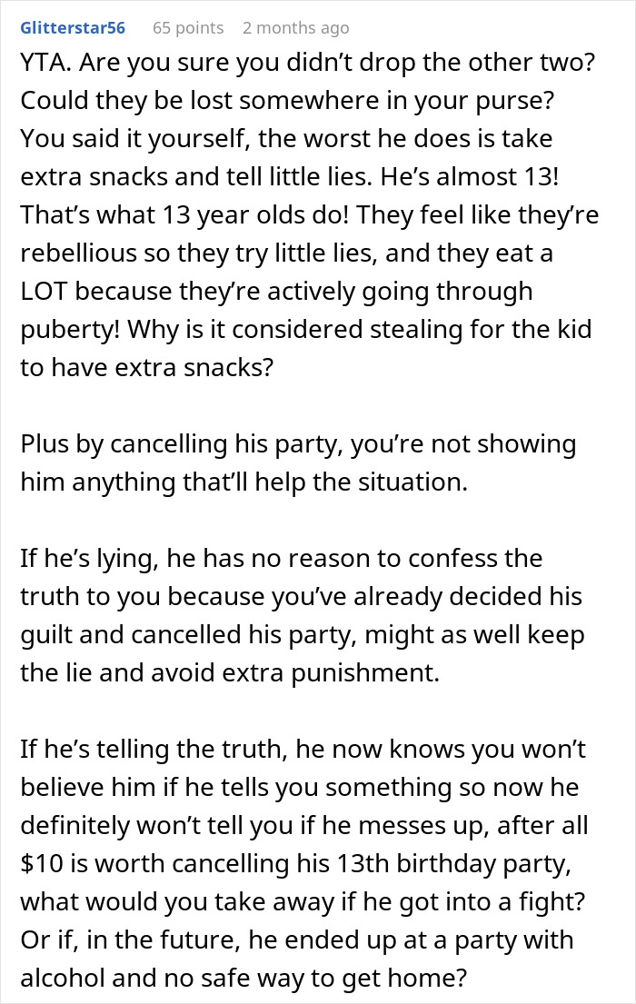 &ldquo;I Don’t Believe Him&rdquo;: Mom Cancels Son’s Birthday Party After Money Vanishes From Her Wallet