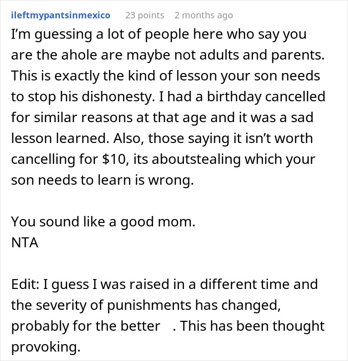 &ldquo;I Don’t Believe Him&rdquo;: Mom Cancels Son’s Birthday Party After Money Vanishes From Her Wallet