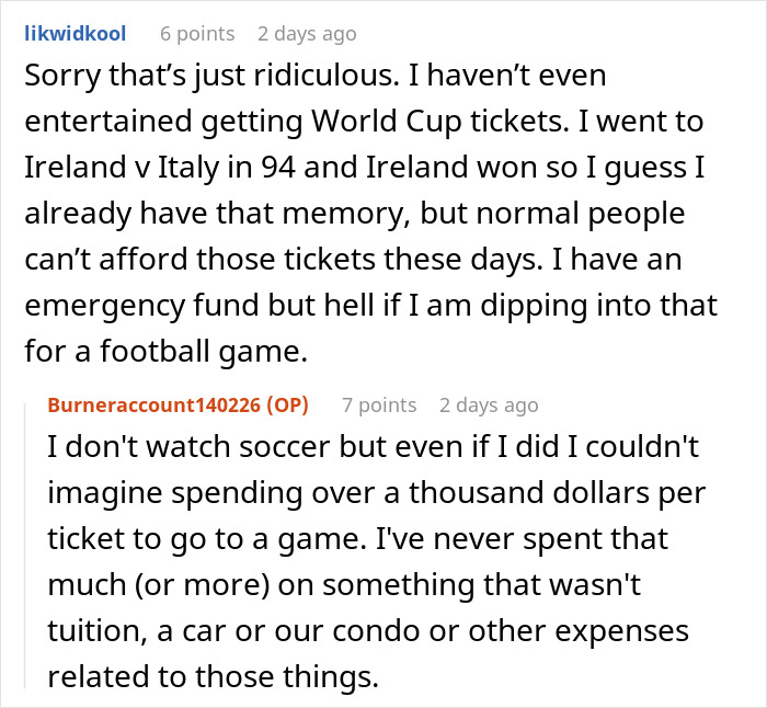 Wife Horrified As Jobless Spouse Drains Emergency Fund For “Essential” World Cup Wife Horrified As Jobless Spouse Drains Emergency Fund For “Essential” World Cup