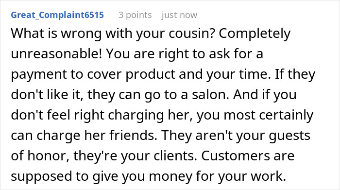 Entitled Lady Thinks She Can Get Free Hairstyles For Life, Trashes Cousin After She Charges $30 Entitled Lady Thinks She Can Get Free Hairstyles For Life, Trashes Cousin After She Charges $30