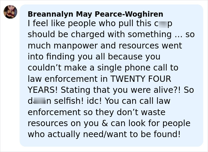 Mystery As Mom Of 3 Who Vanished 24 Years Ago Is Found Alive, Leaving Family With Unanswered Questions