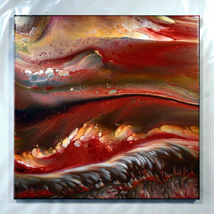 Controlled Chaos Dramatic Split Cup Acrylic Pour Tutorial: My Fluid Art Painting Controlled Chaos Dramatic Split Cup Acrylic Pour Tutorial: My Fluid Art Painting