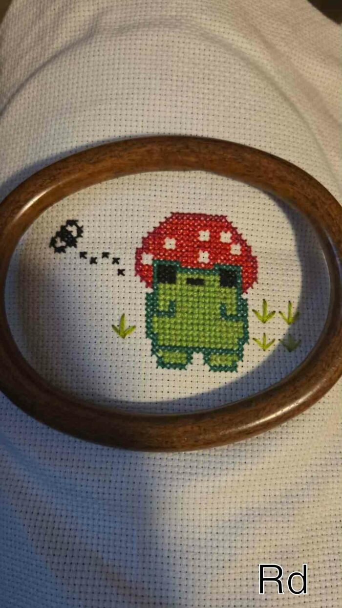 I Spend My Extra Time Cross Stitching For My Family (10 Pics)