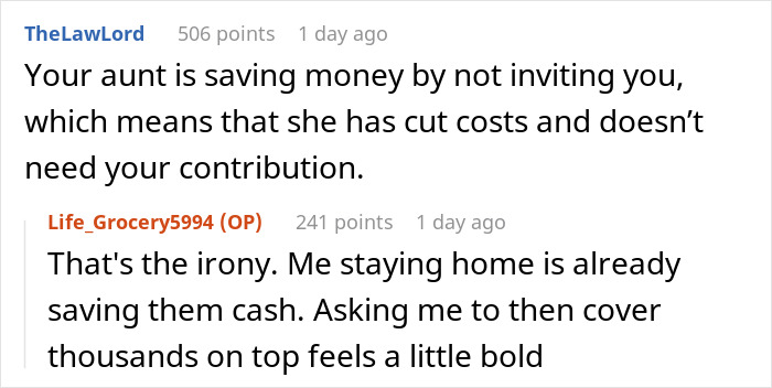 Uninvited Guest Expected To Fund Wedding, Called Stingy For Not Paying Thousands For Cousin&rsquo;s Event