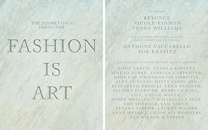 “It Will Still Be Underwhelming”: Met Gala’s Announcement Of 2026 Dress Code Sparks Controversy “It Will Still Be Underwhelming”: Met Gala’s Announcement Of 2026 Dress Code Sparks Controversy