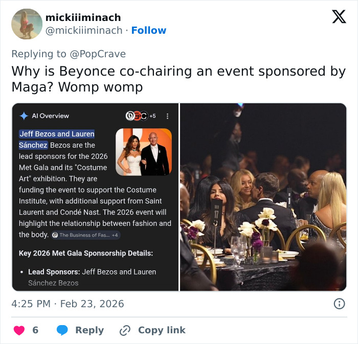 “It Will Still Be Underwhelming”: Met Gala’s Announcement Of 2026 Dress Code Sparks Controversy “It Will Still Be Underwhelming”: Met Gala’s Announcement Of 2026 Dress Code Sparks Controversy