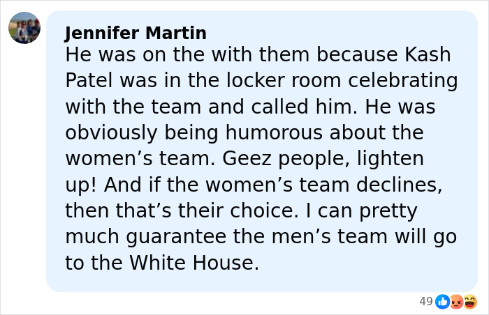 Team USA Women’s Hockey Stars Refuse White House Invite Following Trump’s Controversial Remark Team USA Women’s Hockey Stars Refuse White House Invite Following Trump’s Controversial Remark