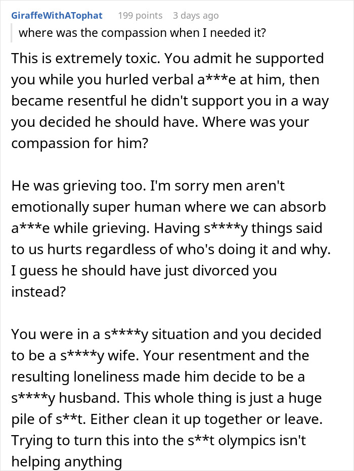 Internet Gives Woman A Reality Check After She Complains About Cheating Husband And Fair Therapist Internet Gives Woman A Reality Check After She Complains About Cheating Husband And Fair Therapist