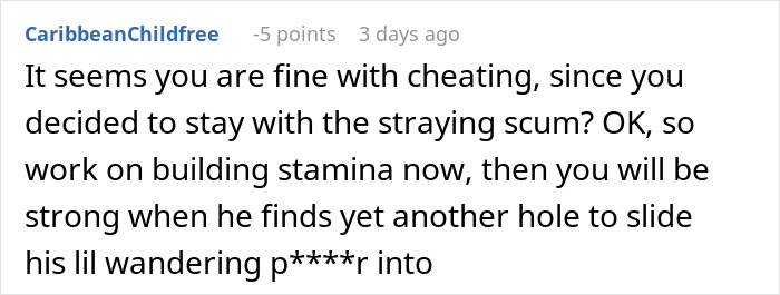 Internet Gives Woman A Reality Check After She Complains About Cheating Husband And Fair Therapist Internet Gives Woman A Reality Check After She Complains About Cheating Husband And Fair Therapist