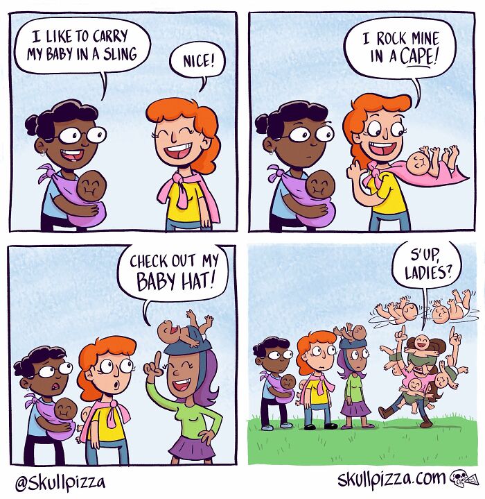 28 New “Skull Pizza” Comics That Mix Pop Culture, Monsters, And Deadpan Jokes 28 New “Skull Pizza” Comics That Mix Pop Culture, Monsters, And Deadpan Jokes