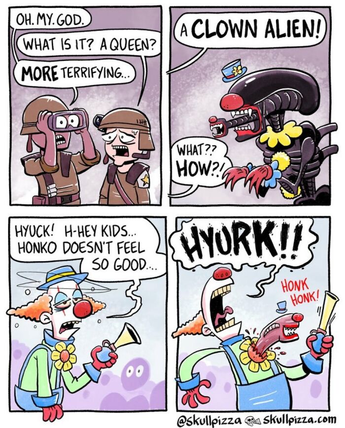 28 New “Skull Pizza” Comics That Mix Pop Culture, Monsters, And Deadpan Jokes 28 New “Skull Pizza” Comics That Mix Pop Culture, Monsters, And Deadpan Jokes