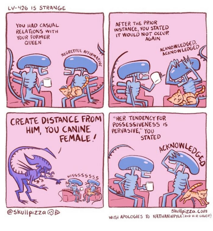 28 New “Skull Pizza” Comics That Mix Pop Culture, Monsters, And Deadpan Jokes 28 New “Skull Pizza” Comics That Mix Pop Culture, Monsters, And Deadpan Jokes