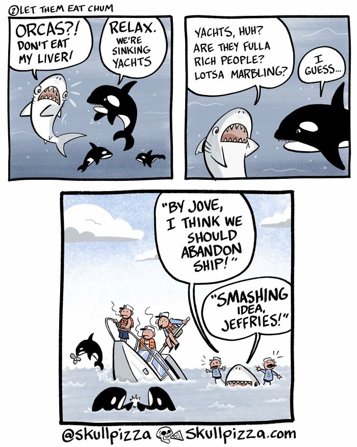 28 New “Skull Pizza” Comics That Mix Pop Culture, Monsters, And Deadpan Jokes 28 New “Skull Pizza” Comics That Mix Pop Culture, Monsters, And Deadpan Jokes