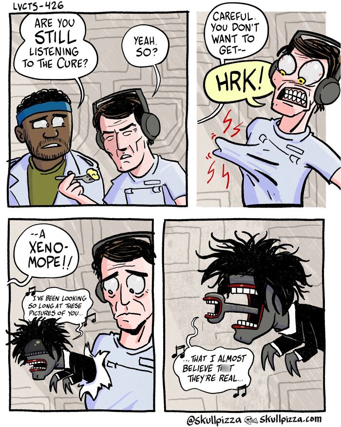 28 New “Skull Pizza” Comics That Mix Pop Culture, Monsters, And Deadpan Jokes 28 New “Skull Pizza” Comics That Mix Pop Culture, Monsters, And Deadpan Jokes