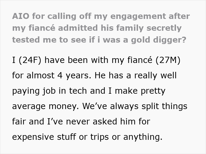 Woman Thought She Was Supporting Her Partner, Turns Out She Was Being Tested As A Gold Digger