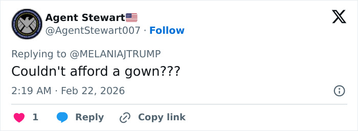 &ldquo;It&rsquo;s Inappropriate&rdquo;: Melania Trump&rsquo;s Governors Dinner Outfit Sparks Fierce Backlash