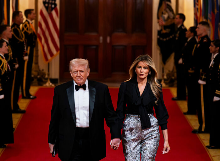 &ldquo;It&rsquo;s Inappropriate&rdquo;: Melania Trump&rsquo;s Governors Dinner Outfit Sparks Fierce Backlash