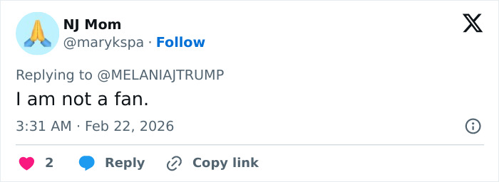 &ldquo;It&rsquo;s Inappropriate&rdquo;: Melania Trump&rsquo;s Governors Dinner Outfit Sparks Fierce Backlash