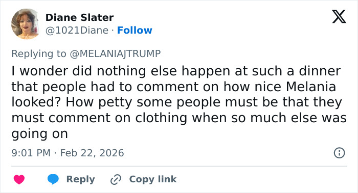 &ldquo;It&rsquo;s Inappropriate&rdquo;: Melania Trump&rsquo;s Governors Dinner Outfit Sparks Fierce Backlash
