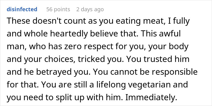 Boyfriend Laughs As Vegetarian Girlfriend Pukes In The Bathroom: “I Knew You’d Like Meat More” Boyfriend Laughs As Vegetarian Girlfriend Pukes In The Bathroom: “I Knew You’d Like Meat More”