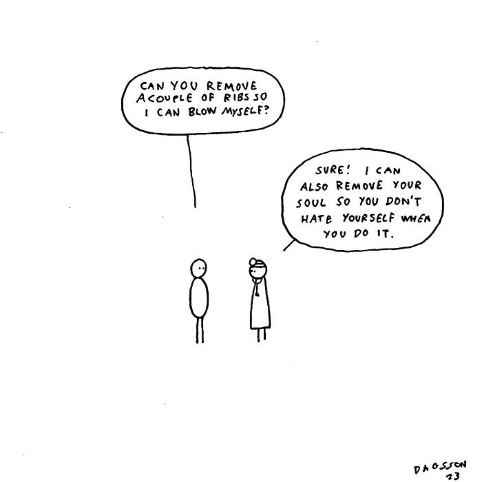 50 Comics By Hugleikur Dagsson For Those With A Dark Sense Of Humor (New Pics) 50 Comics By Hugleikur Dagsson For Those With A Dark Sense Of Humor (New Pics)