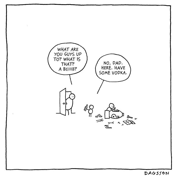 50 Comics By Hugleikur Dagsson For Those With A Dark Sense Of Humor (New Pics) 50 Comics By Hugleikur Dagsson For Those With A Dark Sense Of Humor (New Pics)