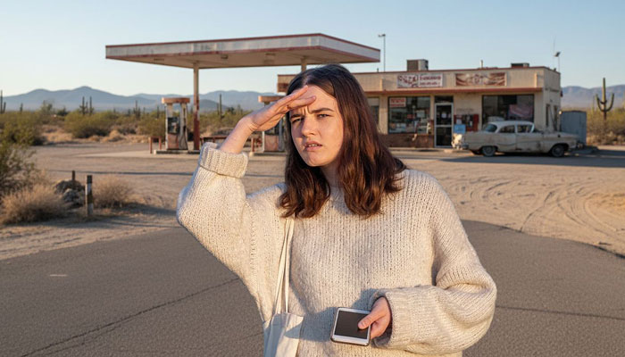 GF Goes To Toilet During Roadtrip, Doesn’t Know Whether To Cry Or Laugh When BF Drives Away GF Goes To Toilet During Roadtrip, Doesn’t Know Whether To Cry Or Laugh When BF Drives Away