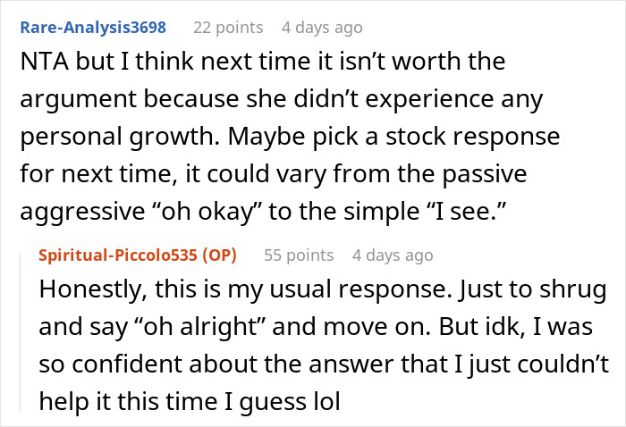 Woman Pushes Back When MIL Claims She Knows Husband Better, A Simple Pasta Question Ends It