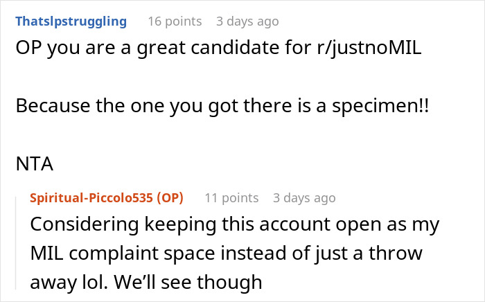 Woman Pushes Back When MIL Claims She Knows Husband Better, A Simple Pasta Question Ends It