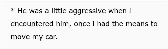 Entitled Guy Thinks He Can Snag A Snow-Free Parking Spot, Mad As Neighbor Won&rsquo;t Move His Car For Him