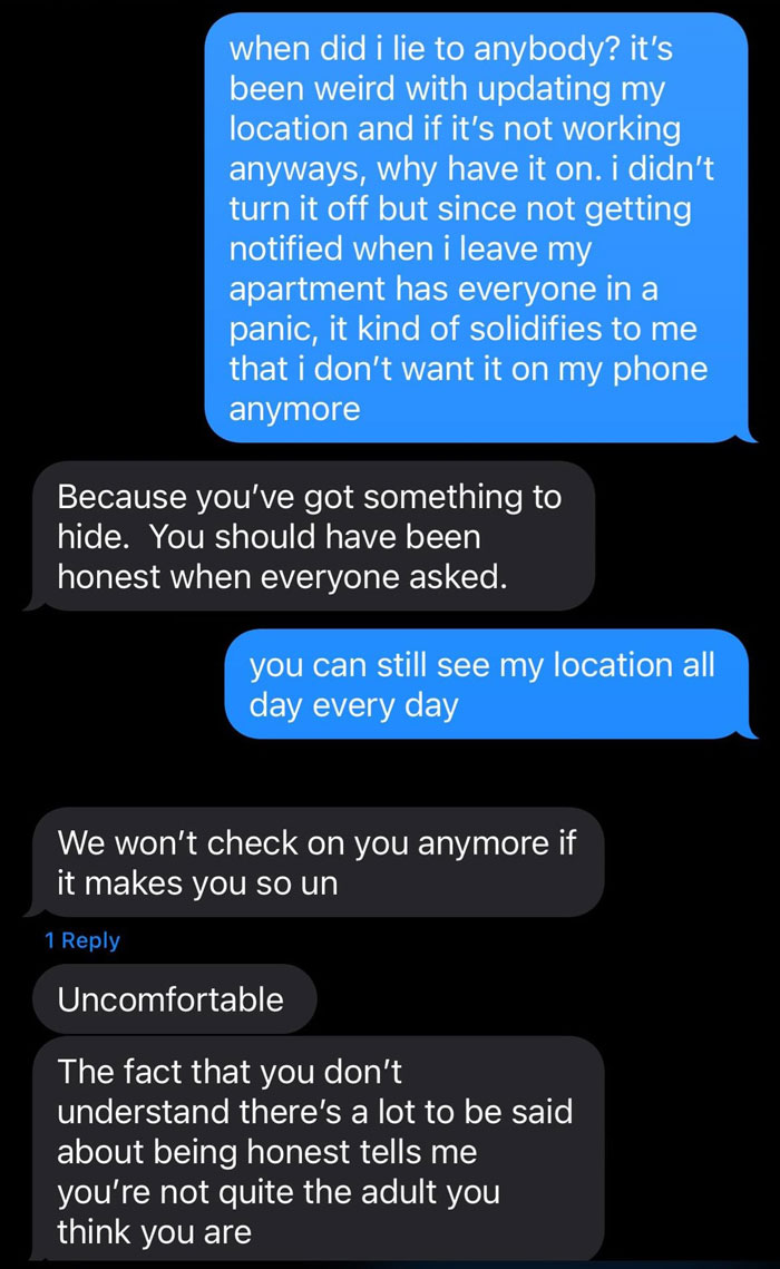 Mom Scolds 20YO For &ldquo;Turning Off&rdquo; Her Location, Daughter Just Snaps Over It Being Her Only Concern